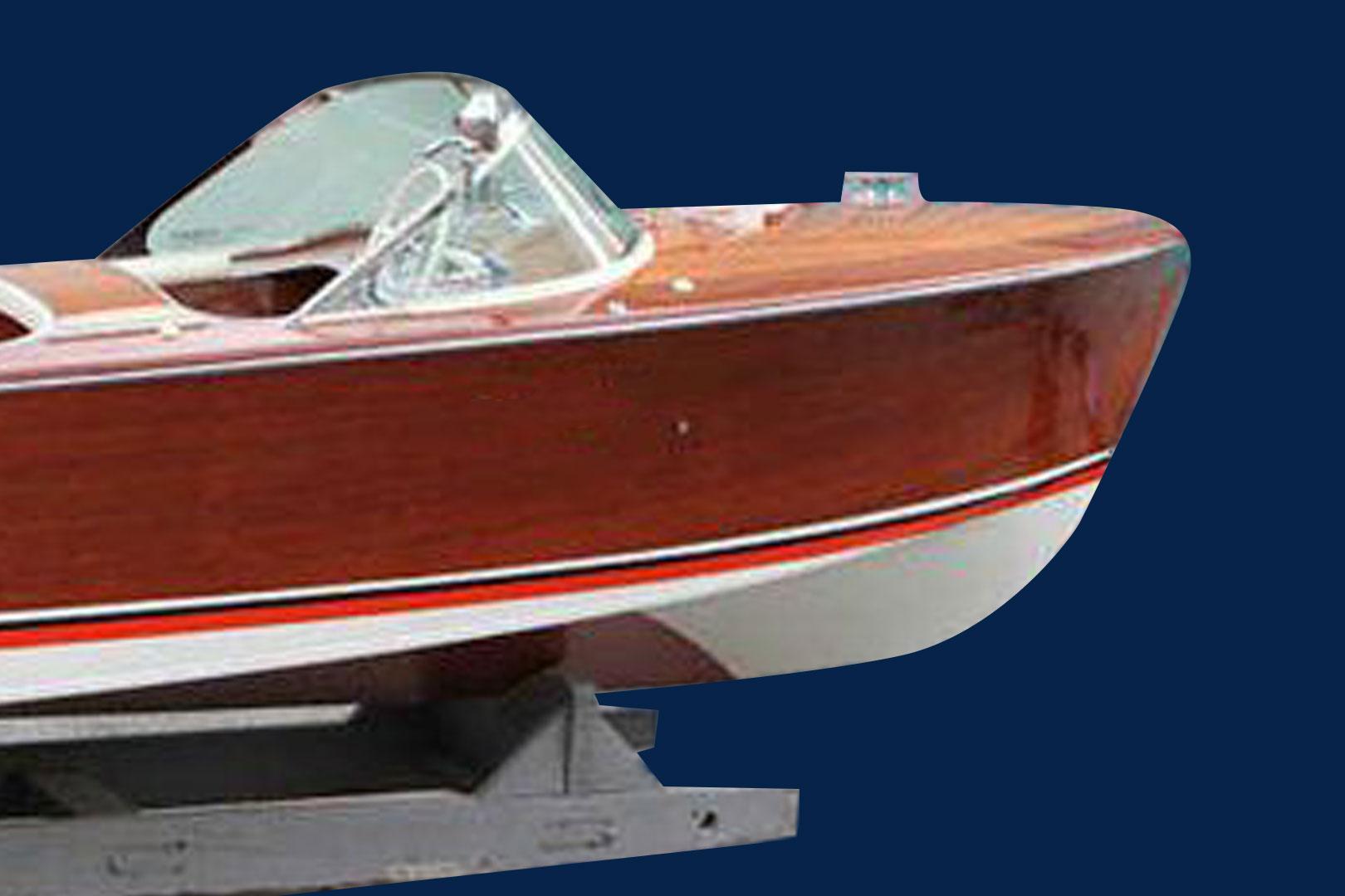 Vintage Chris Craft Speedboat Parts and Service Desk Mat Vintage Chris Craft Speedboat Parts and Service Desk Mat