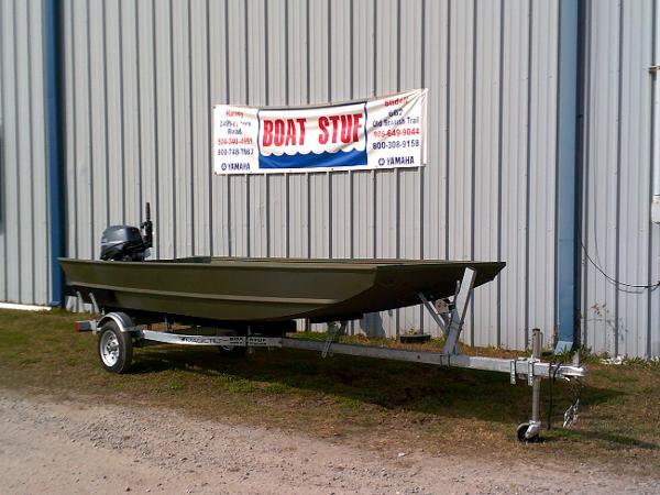 New Alweld 1448 Aluminum Jon River Boat With Yamaha 30hp Jet Outboard King Trailer Willie S Marine