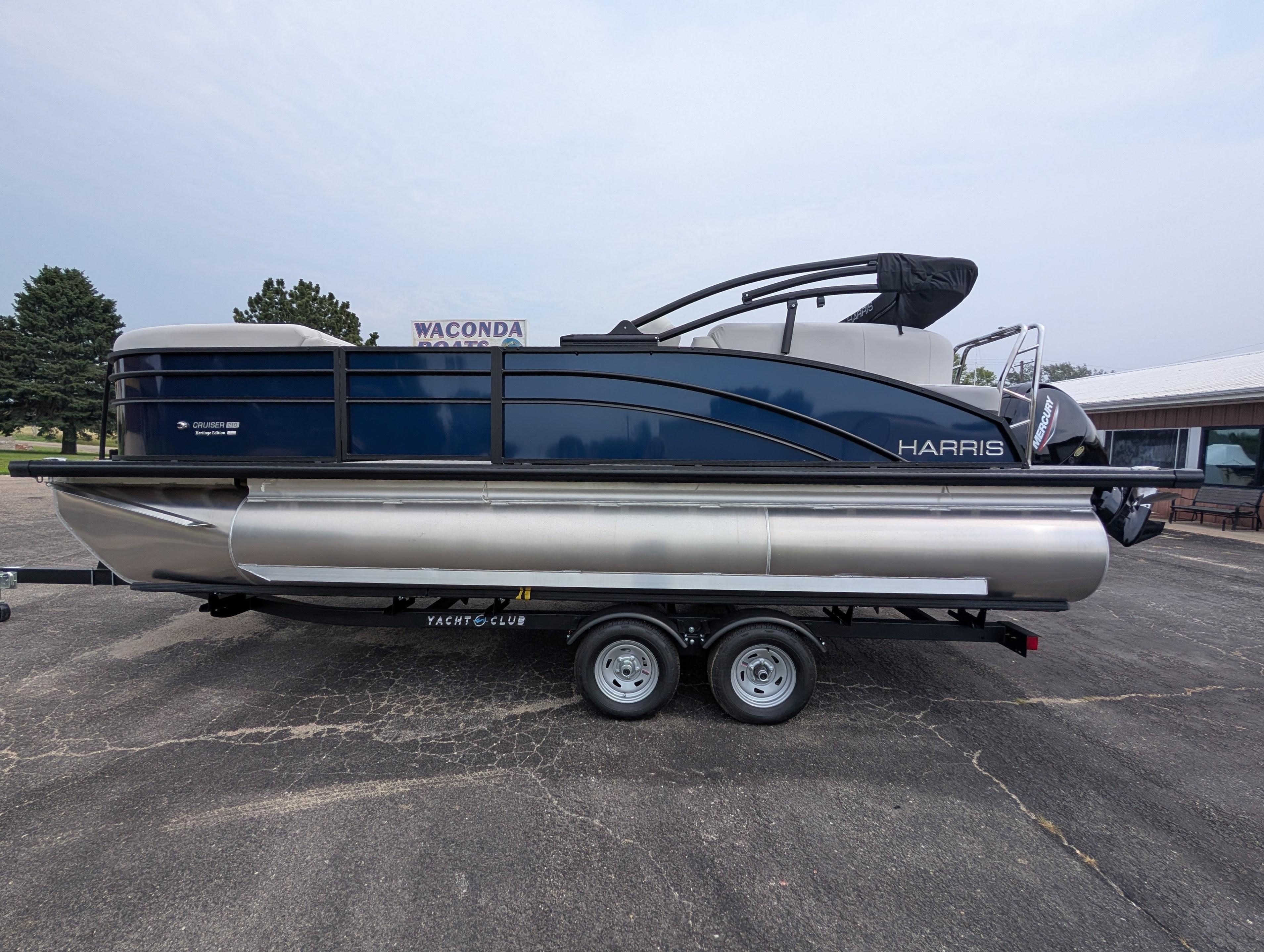 Harris Cruiser 210 2026 Harris 210 Cruiser Dual Helm Blue Waconda Boats
