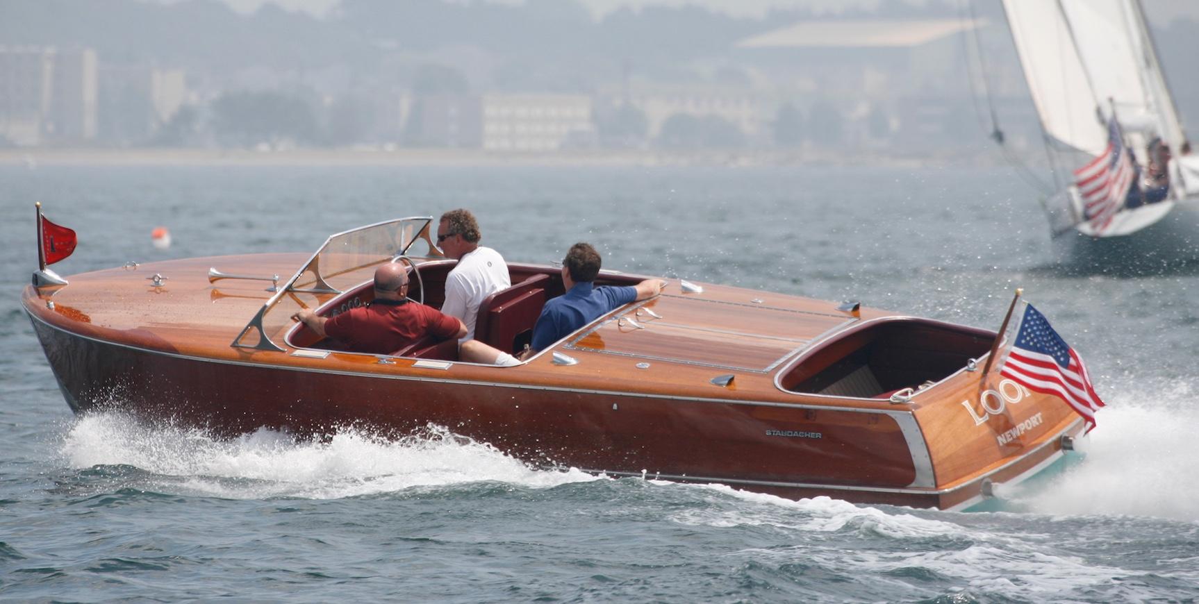 classic runabout boat