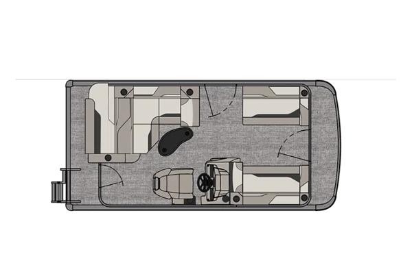 Avalon Venture Cruise Rear Bench Manufacturer Provided Image