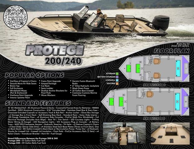 2026 SeaArk Protege 200 / DF200ATX
