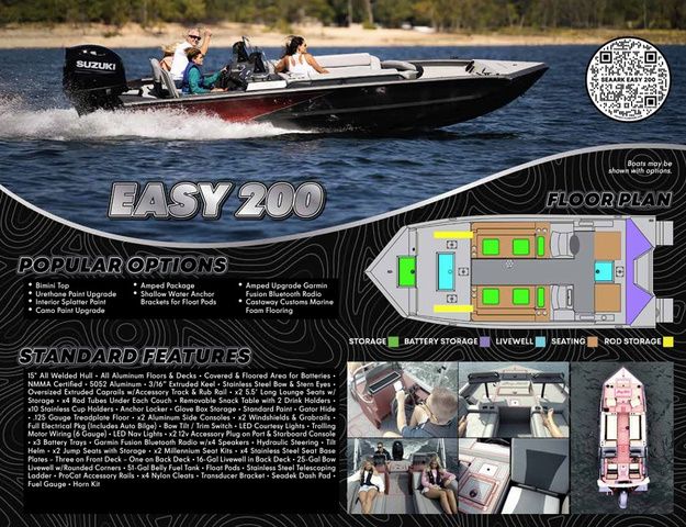 2026 SeaArk Easy 200 / DF200ATX