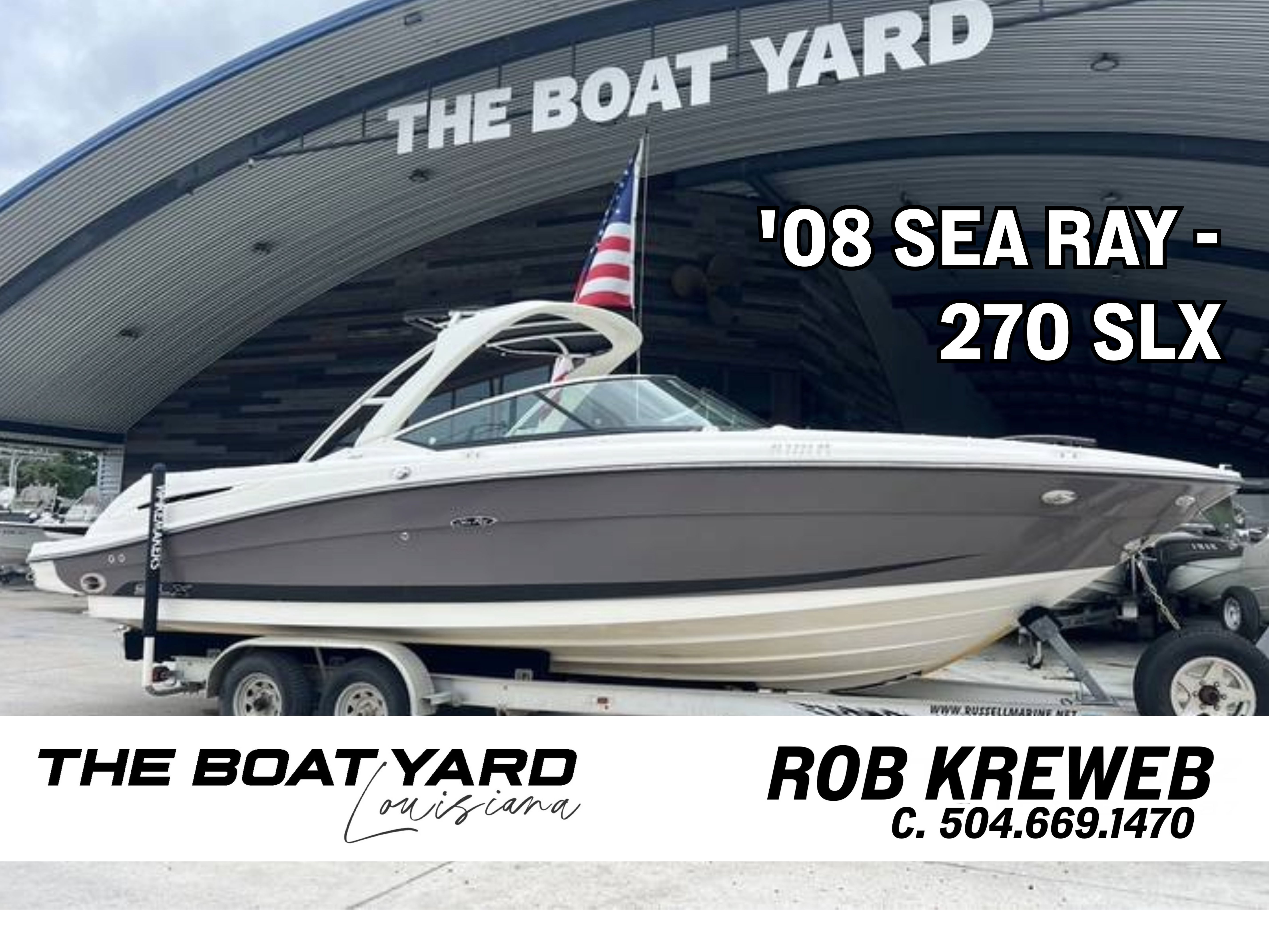 2008 Sea Ray 270 SLX