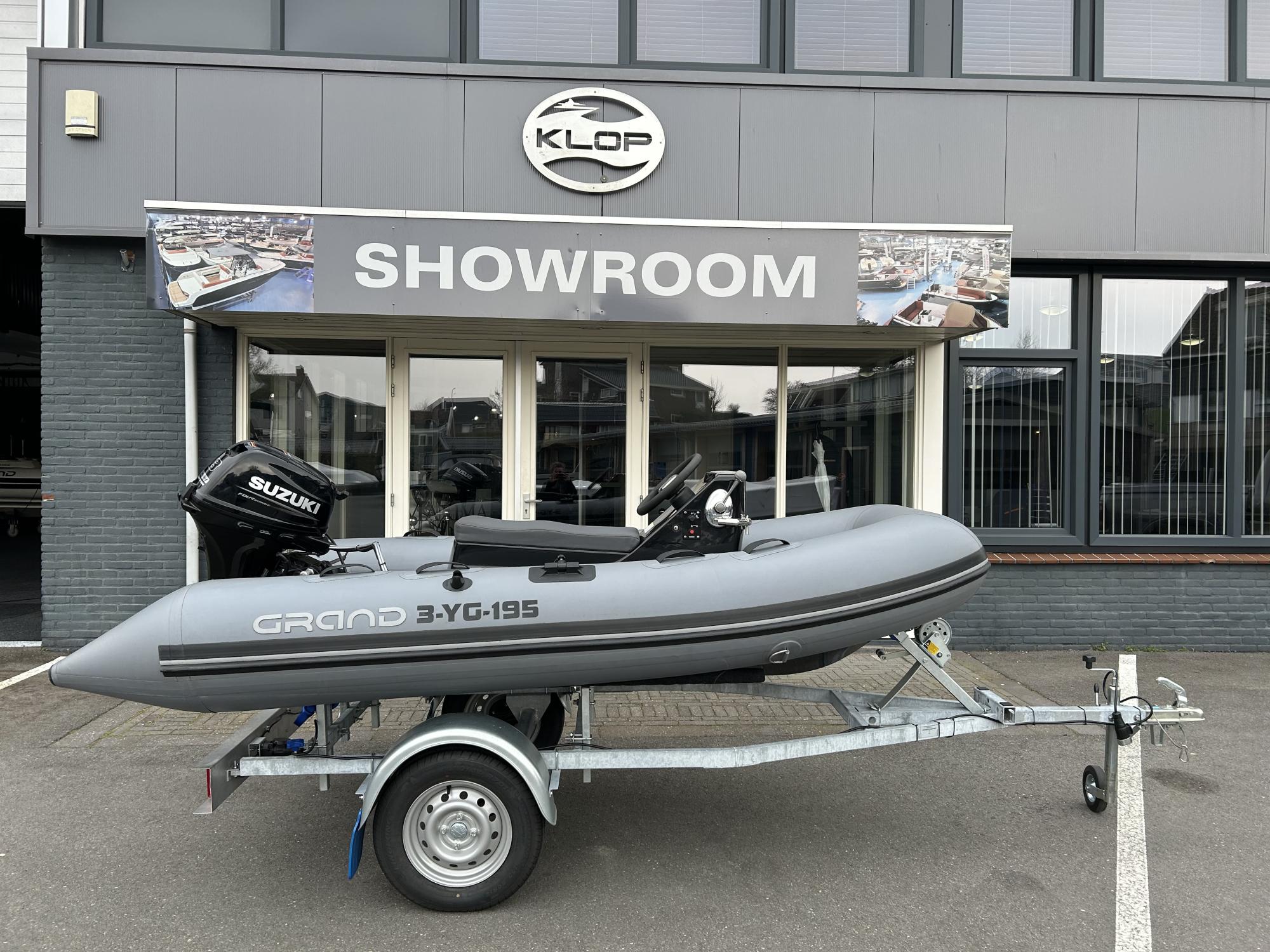 2017 Grand Ribs Grand S330S met Suzuki 20 pk