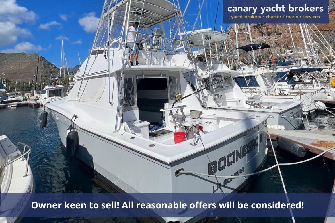 1988 Hatteras 38 Convertible