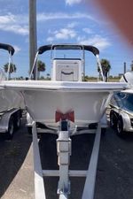 Sea Pro 202 Center Console 2025 Sea Pro 202 Center Console boat on trailer, parked outdoors.