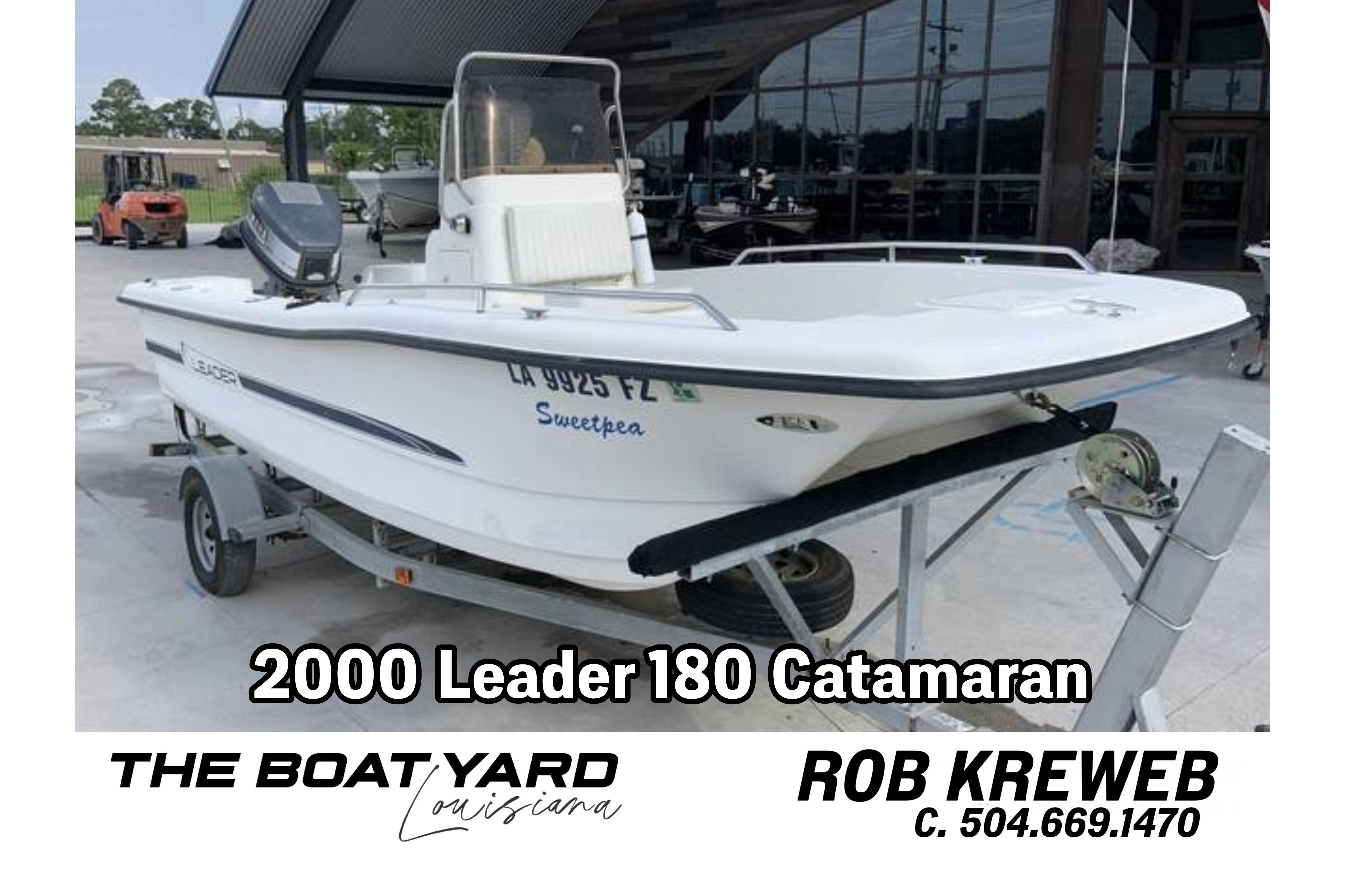 2000 Leader 180 Catamaran