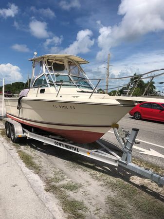 1988 Pursuit 22 Cuddy Cabin Key Largo Florida Boats Com