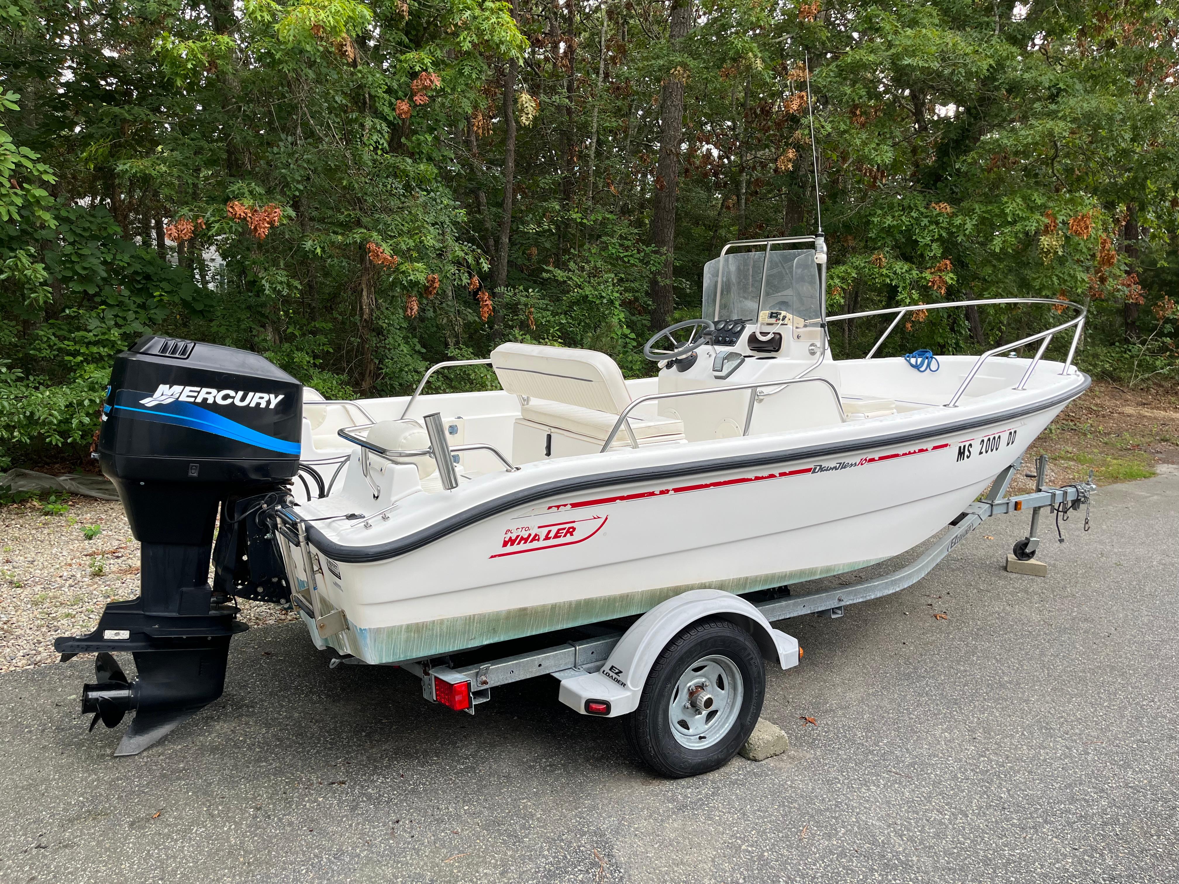 2000 Boston Whaler Dauntless 16