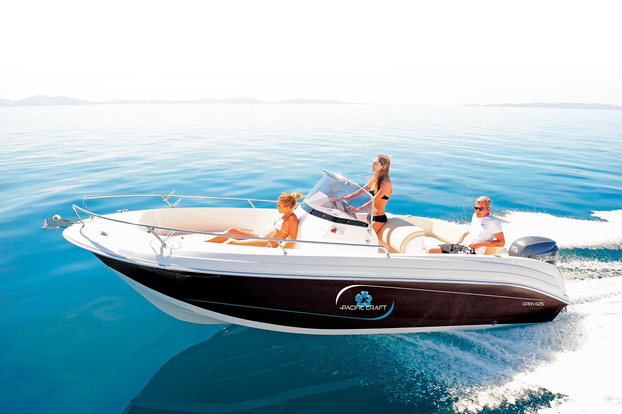 Pacific Craft 625 Open 2022 Pacific Craft 625 Open boat cruising on calm blue waters.
