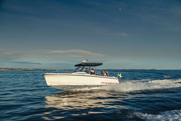 Nimbus Tender 8 Nimbus Tender 8 boat cruising on open water, 2025 model.