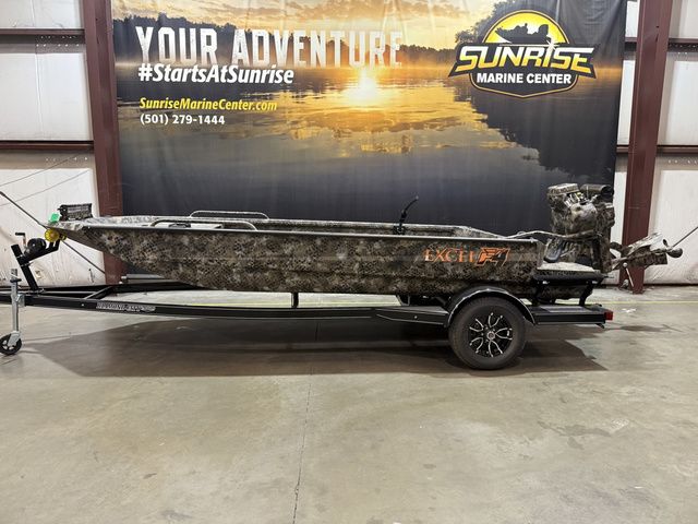2025 Excel Shallow Water 1860 W/Mud Buddy HDR 5000