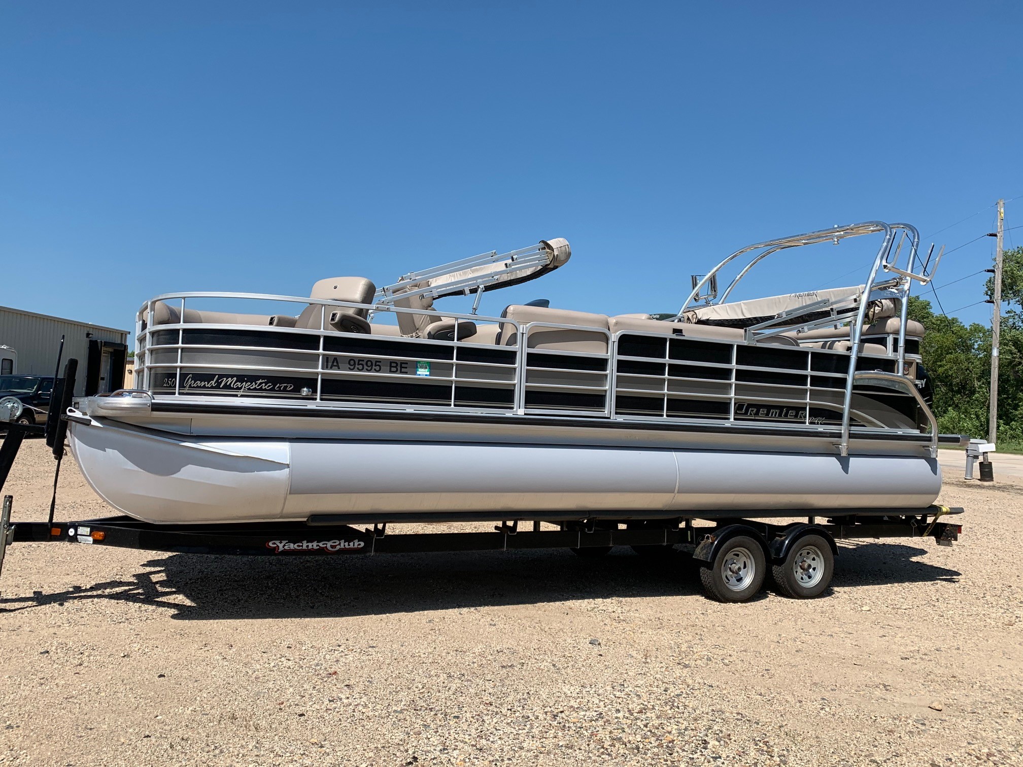 Used Premier pontoon boats for sale