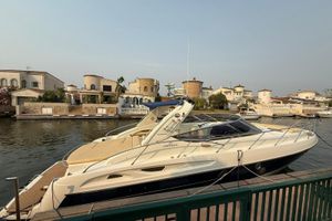 Cranchi Endurance 41 2007 Cranchi Endurance 41 yacht docked in a scenic waterfront setting.