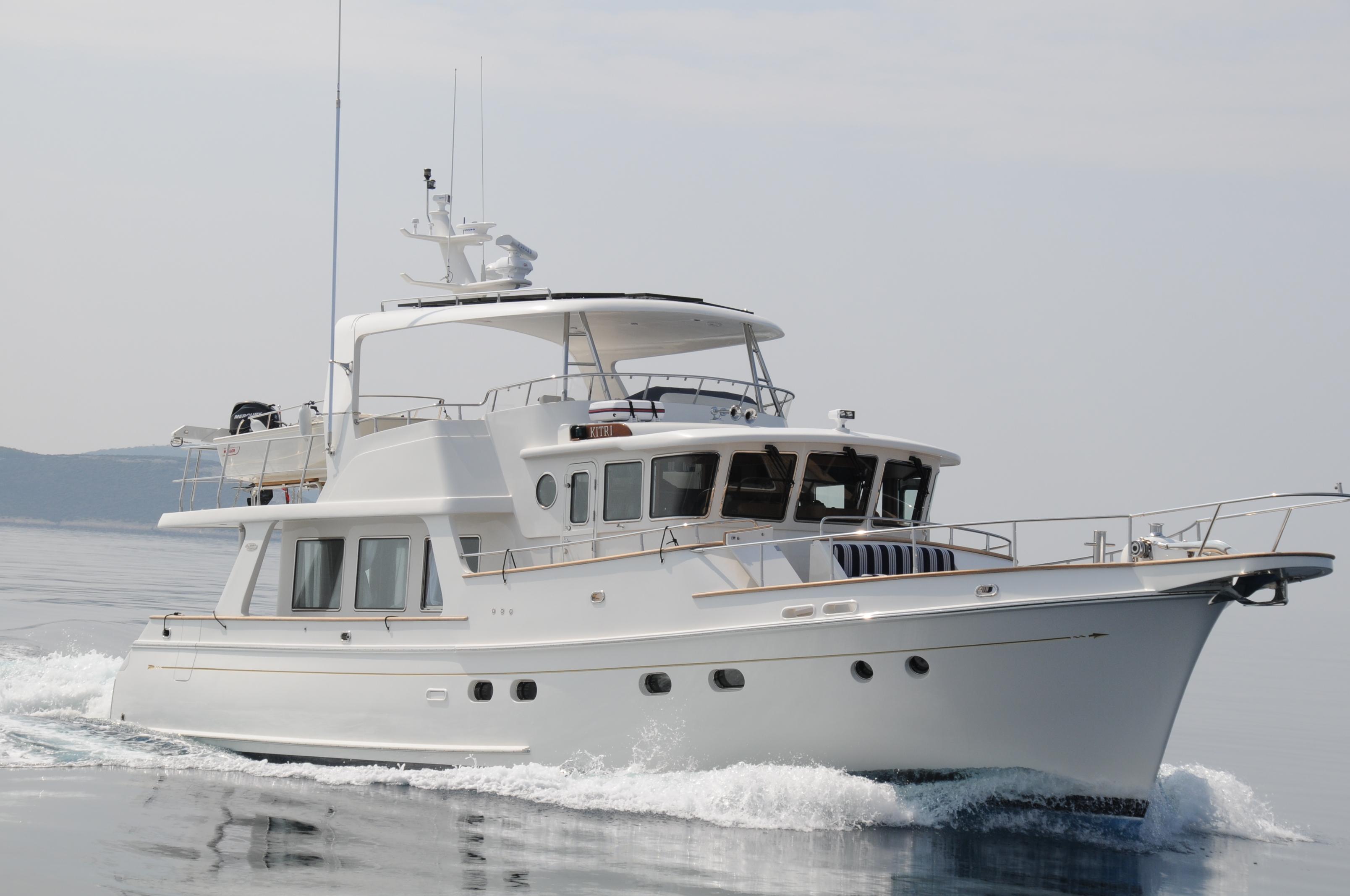 Selene 54 Classic Explorer 2026 Selene 54 Classic Explorer yacht cruising on calm waters.