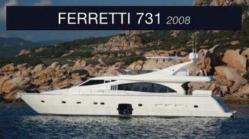2008 Ferretti Yachts 731