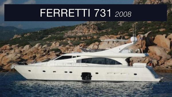 2008 Ferretti Yachts 731