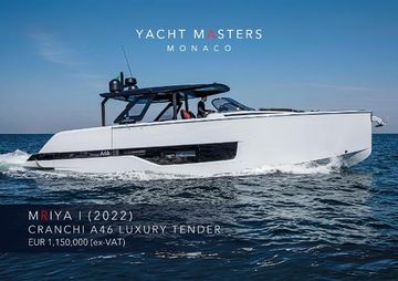 2022 Cranchi A46 Luxury Tender