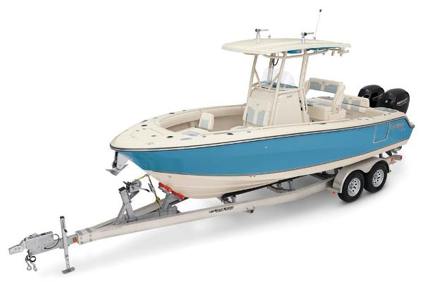 Mako Pro 17 Skiff CC Inshore Bay Center Console Fishing Trailerable boat co...