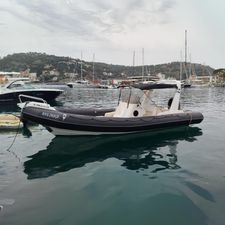 Astec Day Cruiser 800 Astec Day Cruiser 800, 2013 model, moored in a scenic marina setting.