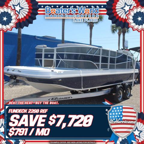 2025 Hurricane FunDeck 2260 REF