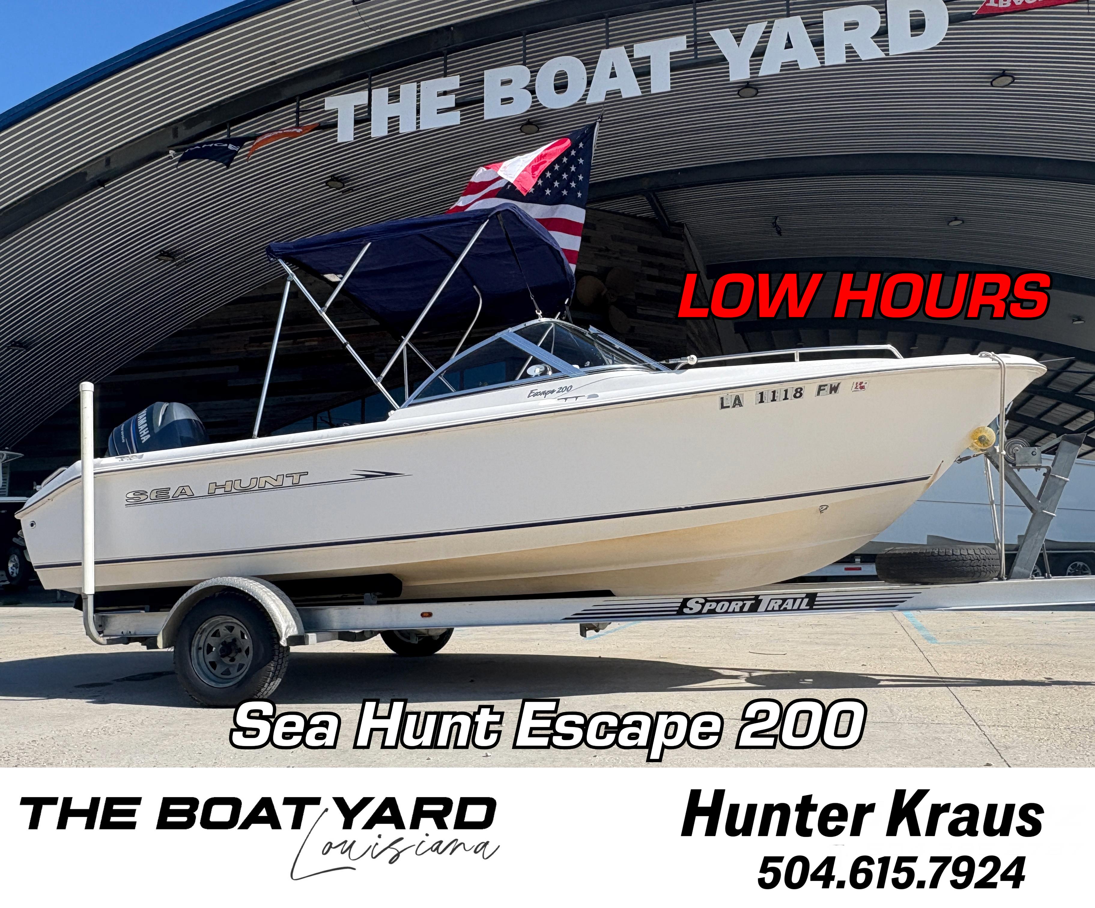 2007 Sea Hunt Escape 200
