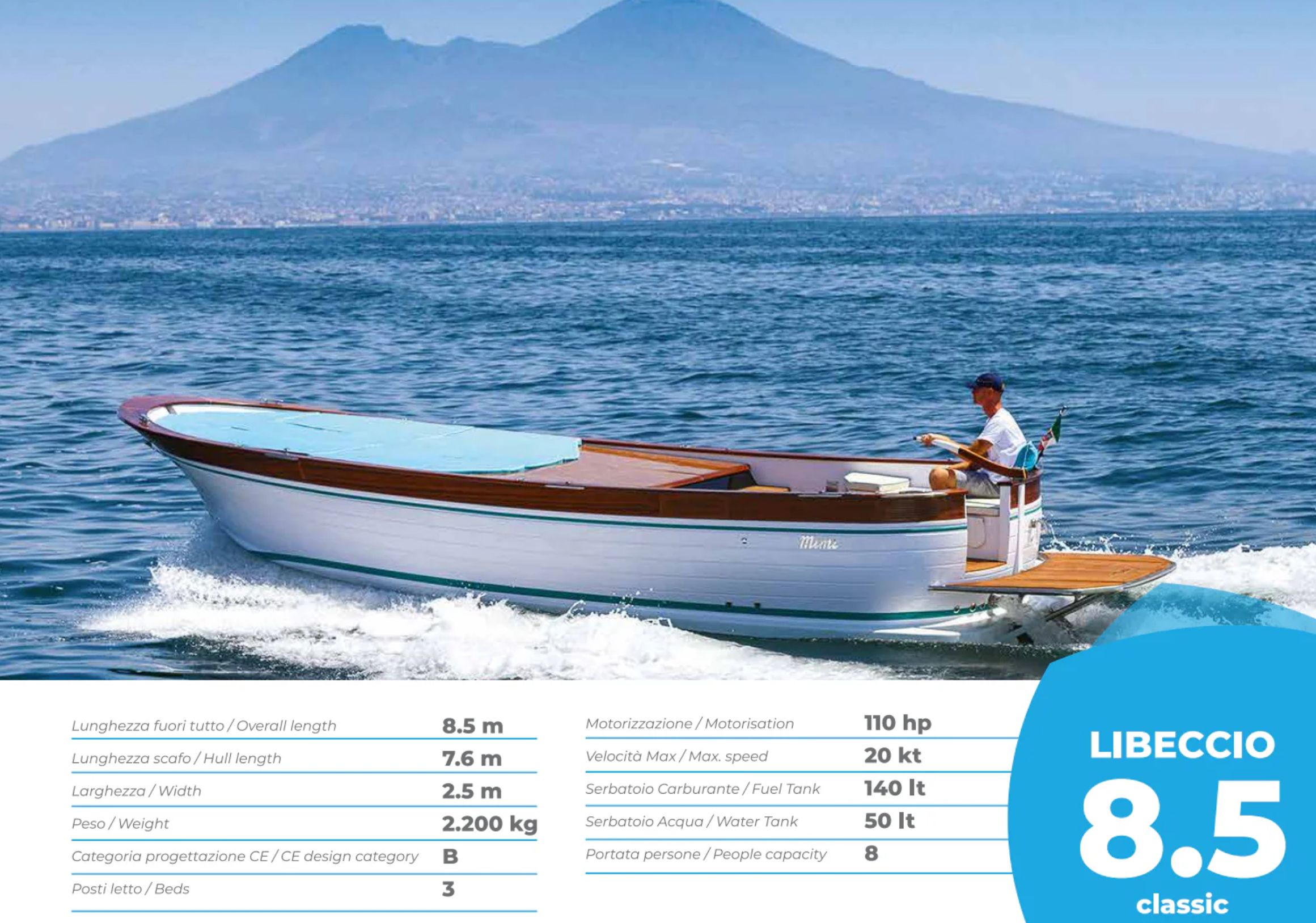 2021 Mimi Libeccio 8.50 CLassic