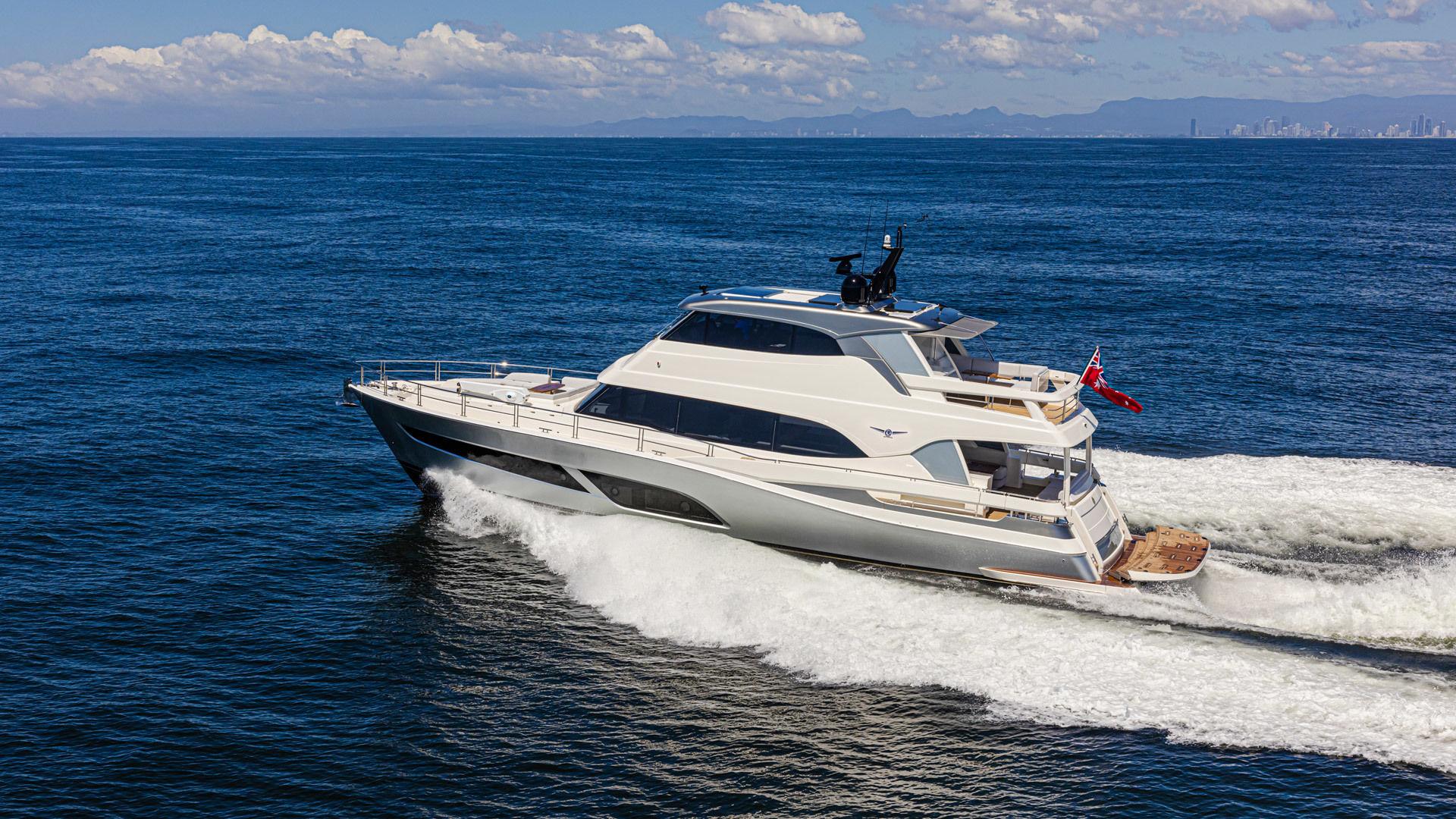 2026 Riviera 78 Motor Yacht Enclosed