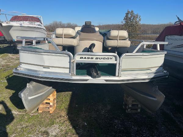 20' Bass Buggy pontoon and 2002 Johnson outboard - boats - by