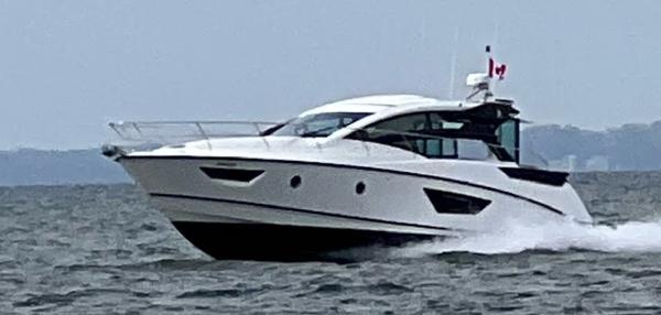 Beneteau Gran Turismo 46 2019 Beneteau Gran Turismo 46 yacht cruising on open water.