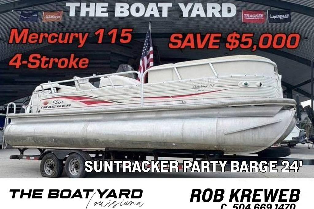 2006 Sun Tracker Party Barge 24