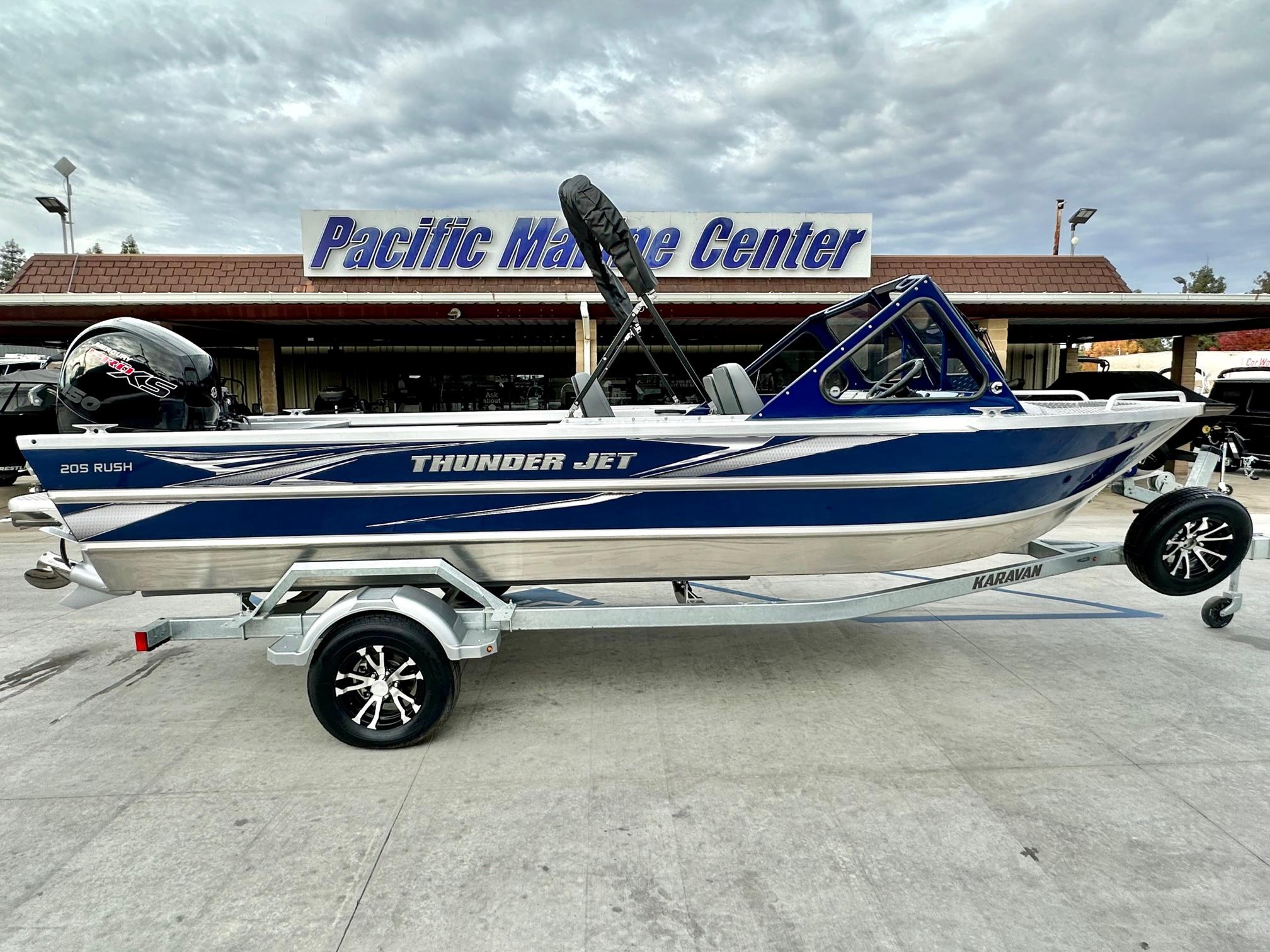 Thunder Jet 205 Rush w/ 150HP Mercury Pro XS and a 9.9 Mercury Kicker!