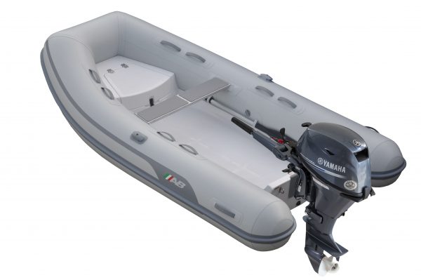 AB Inflatables Navigo 10 VS Inflatable Boat forward-hull, roomiest Fiberglass RIB