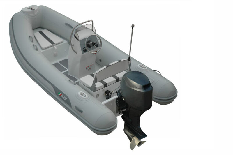 AB Inflatables Alumina 12 ALX Deep V-Hull Aluminum Sport Console RIB Boat