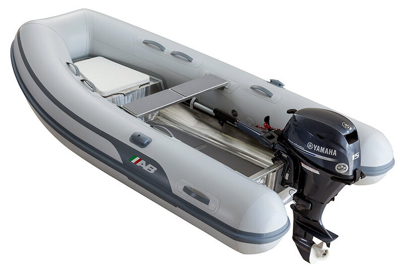 AB Inflatables LAMMINA 9 AL Inflatable Boat lightweight but rugged durable
