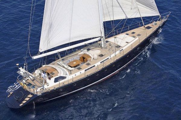 Ron Holland Sloop Brooke Marine Ron Holland 29m classic sailing yacht for sale yachtsgreececom 