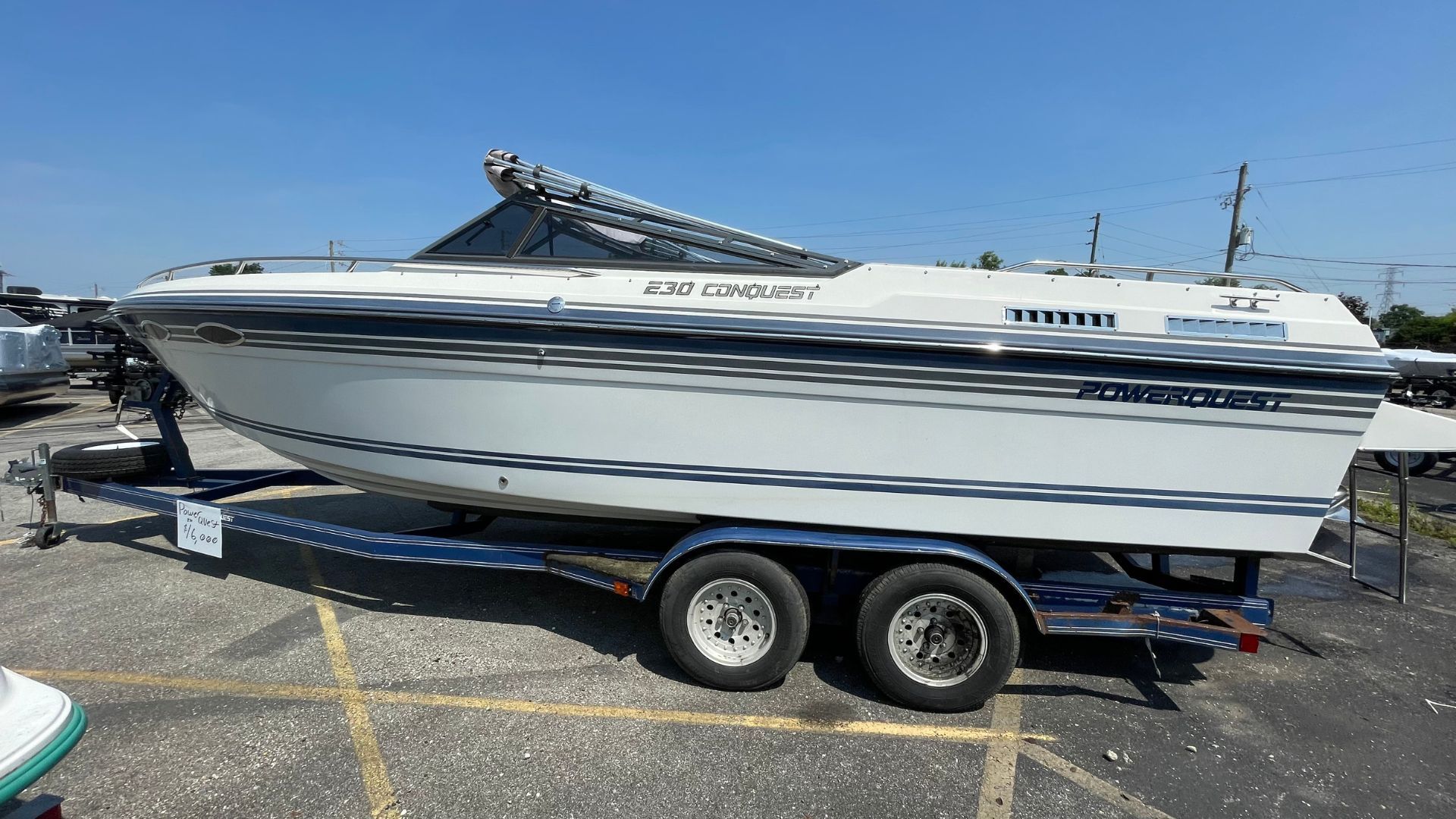1991 Powerquest 230 Conquest Tow and Go