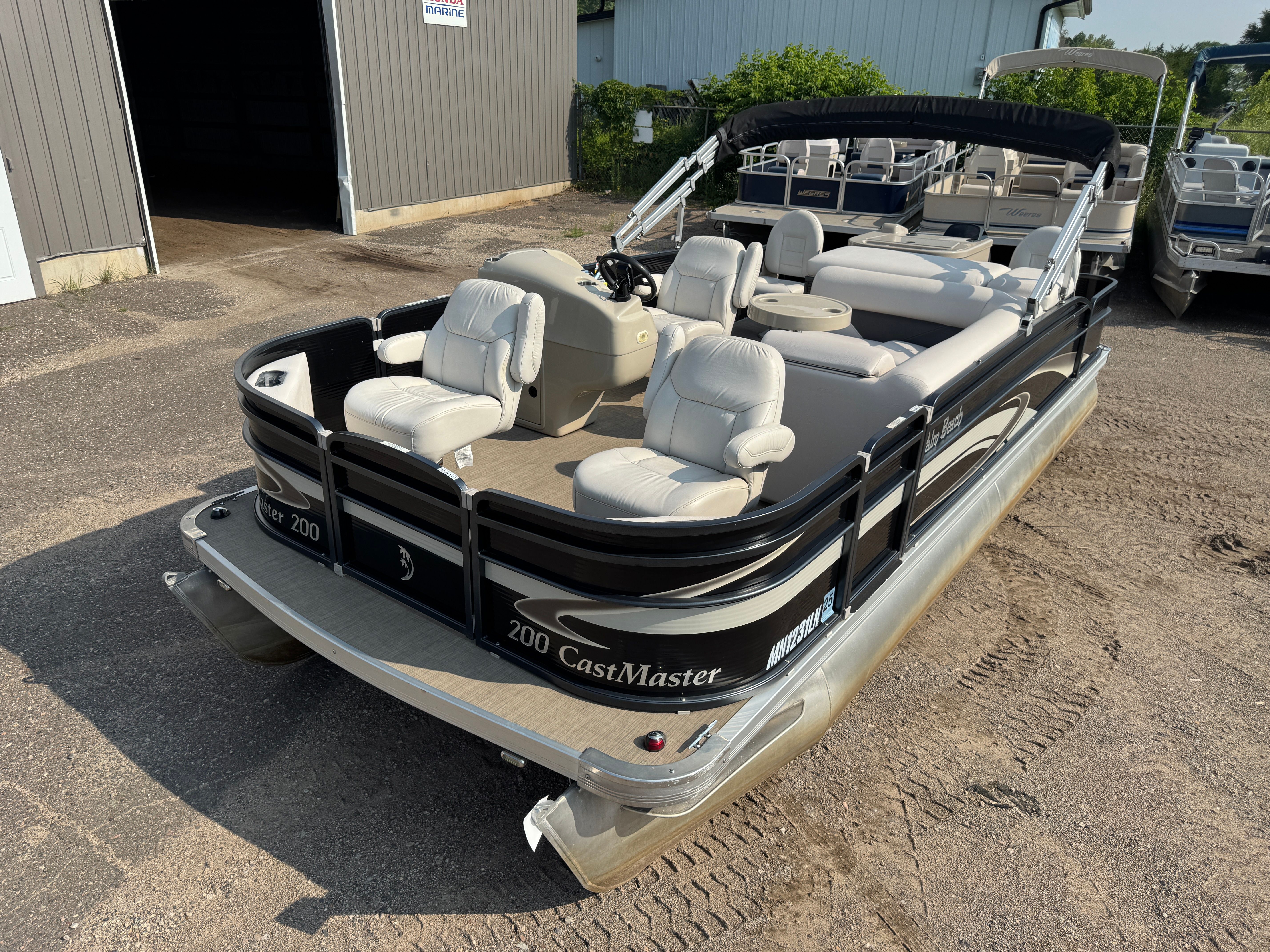 2017 Palm Beach Cast Master 200 Pontoon WITH Sea Legs