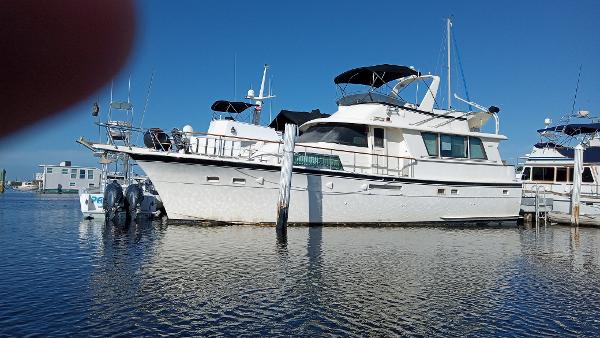 1986 Hatteras 53 Extended Deckhouse
