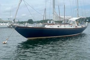 Hinckley Bermuda 40 MK III Yawl 1972 Hinckley Bermuda 40 MK III Yawl sailing on calm waters.