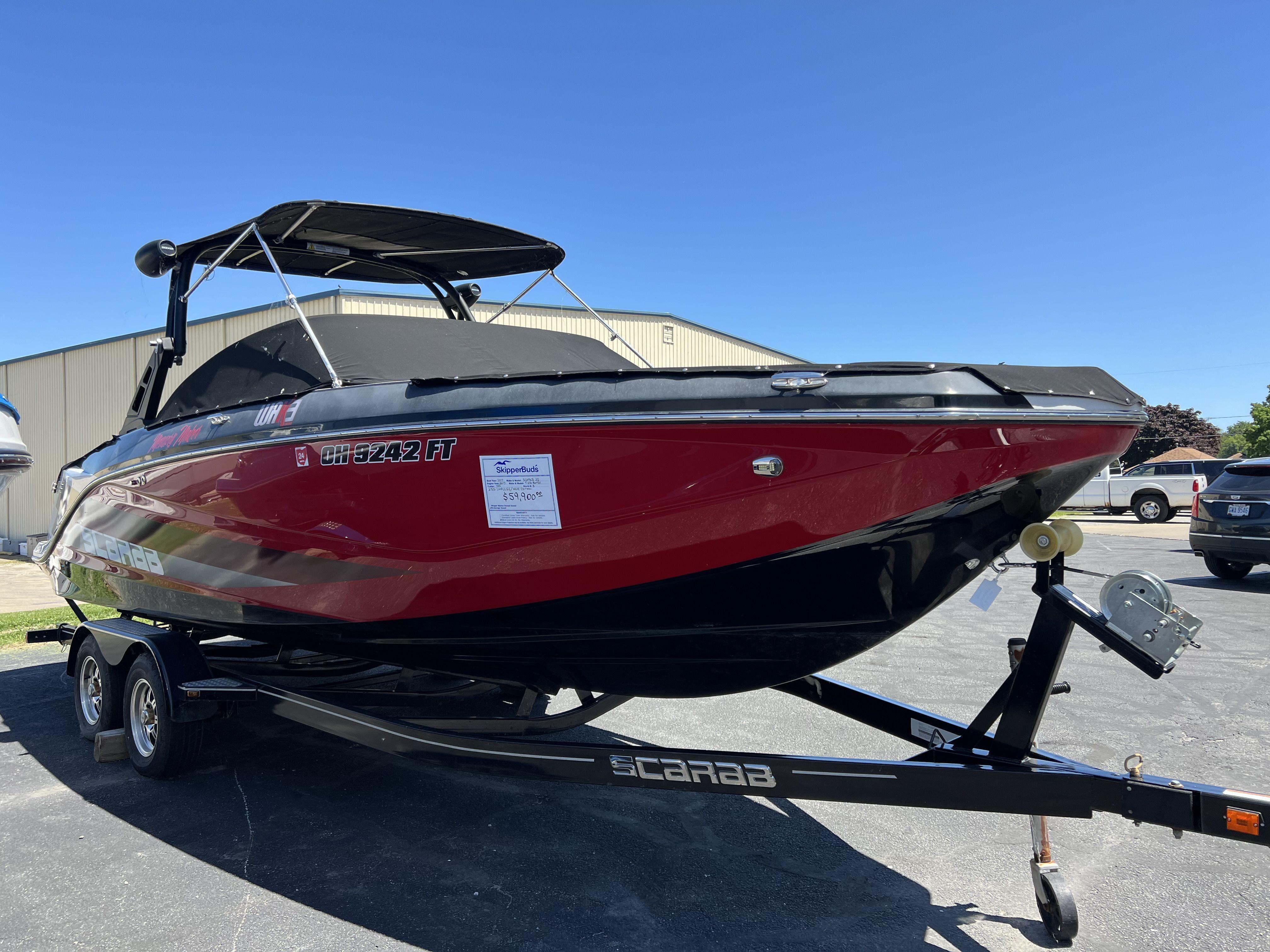Scarab 255 HO Impulse Wake Image 1