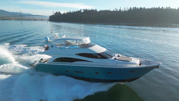 Marquis 65 Luxury 2006 Marquis 65 yacht cruising on serene waters.