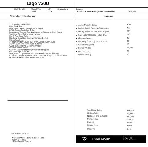 2026 Viaggio V20U