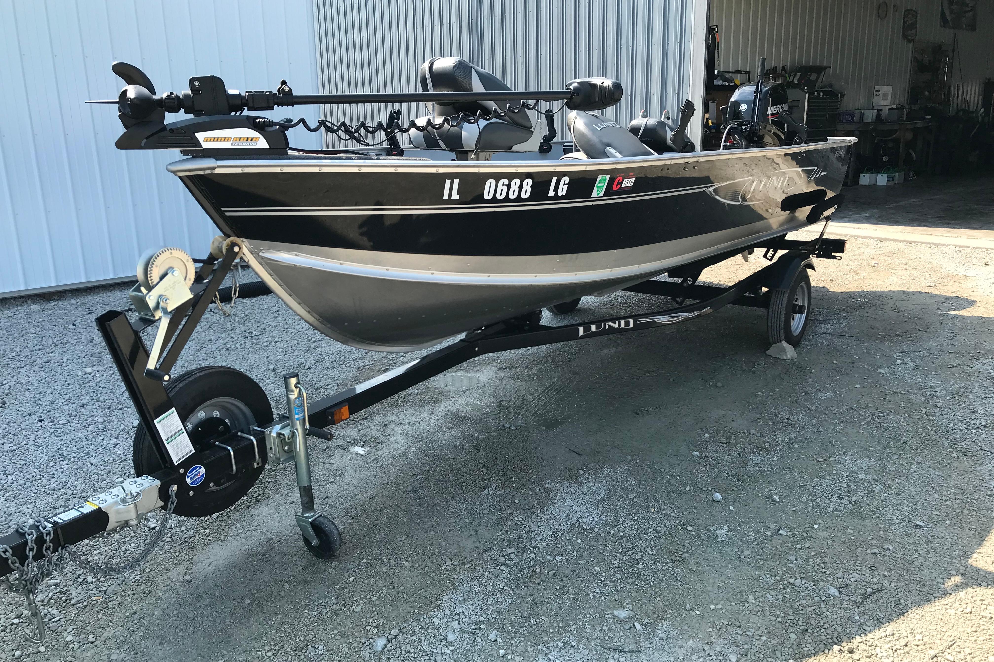 2013 Lund 1600 Fury Tiller