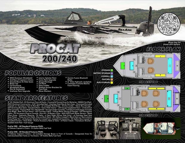 2026 SeaArk Pro Cat 200 / DF200ATXSS