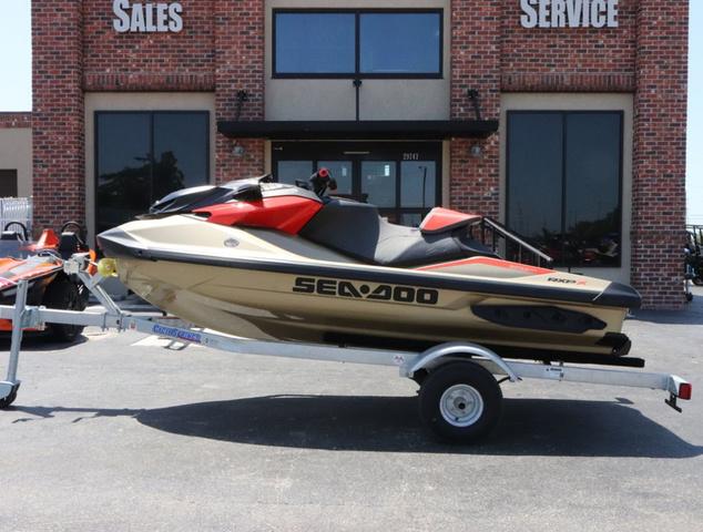 2025 Sea-Doo RXP-X™ 325 iBR Metallic Tan / Lava Red Premium