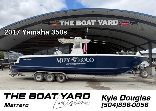 Contender 36 2005 Contender 36 boat with 2017 Yamaha 350s at The Boat Yard, Marrero.