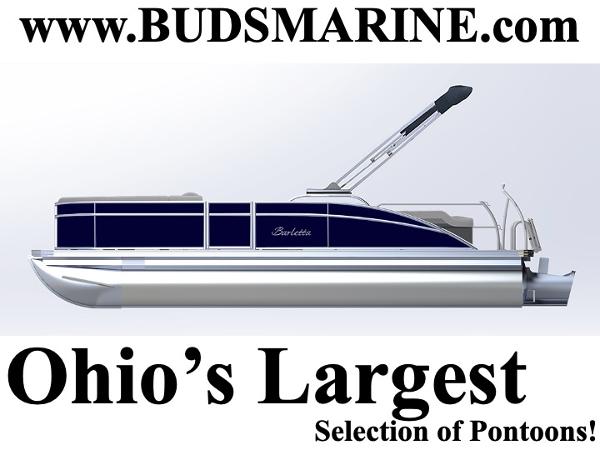 Barletta ARIA 22UC 2025 Barletta ARIA 22UC pontoon boat, Ohio's largest selection at Bud's Marine.