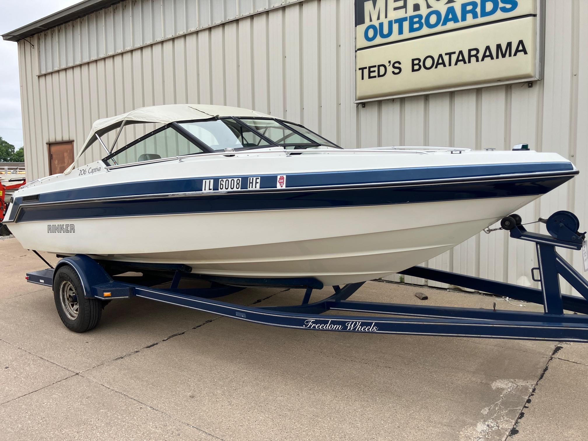 1989 Rinker 206 OPEN BOW